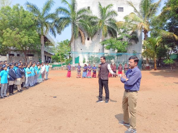 Mock Fire Drill For Students and Staff - 2023  - nanded